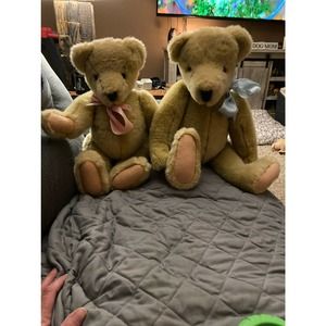 Vintage Cornelius Vanderbear Plush Stuffed Toy Doll North American Bear 1982